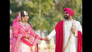 SIMRANJIT SINGH amp JASMEET KAUR II BEST WEDDING HIGHLIGHTS II [upl. by Ibbison639]