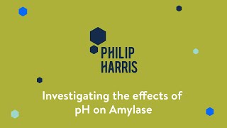 GCSE Biology required practical investigating the effect of pH on Amylase  Philip Harris [upl. by Orvil]