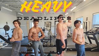 Deadlifting With the Boyz [upl. by Ykceb]