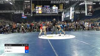 113 Lbs Rnd Of 32 Aidan Harris Utah Vs Jeremiah Reno Missouri [upl. by Nolahc]