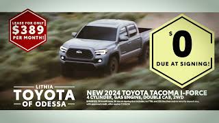 Lease a 2024 Toyota Tundra or Tacoma – 0 Down amp Low Monthly Payments [upl. by Domela]