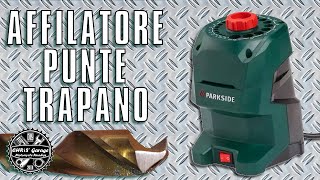 👍 FUNZIONA Affilatore per Punte Trapano PARKSIDE PBSG 95 D5 [upl. by Inimod]