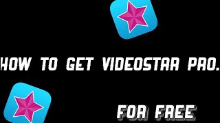 how to get videostar pro for free  iOS  android working 2024 [upl. by Hannahoj]