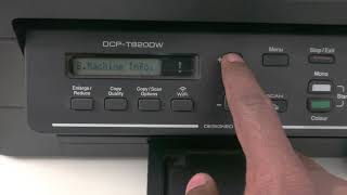 How to hard reset BROTHER TCP  T820DW printer [upl. by Almap]