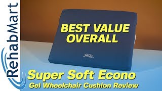 The Best Value in Wheelchair Cushions  SkilCare Super Soft Econo Gel [upl. by Enyrehtac]