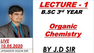 Bsc final  amino acids  peptides  proteins  Organic chemistry  lecture 1 by jitender doon sir [upl. by Zeba805]