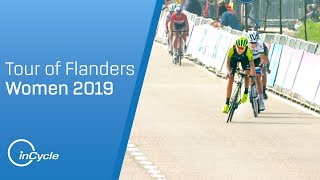 Tour of Flanders 2019  Womens Highlights  inCycle [upl. by Tung]