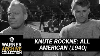 Meet George Gipp  Knute Rockne All American  Warner Archive [upl. by Farl]