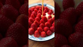 A Traditional French Dessert Strawberry Clafoutis [upl. by Dick]