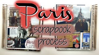 Scrapbooking my Paris trip  In ECLP [upl. by Hgielrac765]