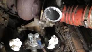 1995 73 powerstroke warm engine no start [upl. by Dorrehs]