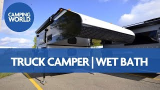 2018 Camplite 68  Truck Camper  RV Review Camping World [upl. by Nytsua]