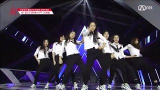 Produce 101 Dance evaluation quotEXO  Growlquot edit the insert part [upl. by Elnar]