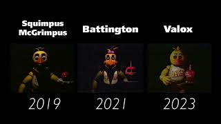 FNAF VHS SidebySide Sound Response Check  Squimpus McGrimpus 19Battington 21Valox 23 [upl. by Rothberg757]