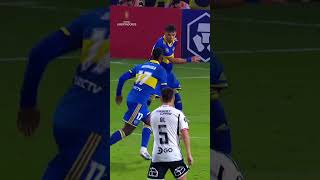 EL GOL DE LA VICTORIA DE BOCA JUNIORS CONTRA COLOCOLO 👊⚽ [upl. by Lechar]