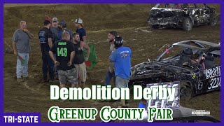 Demolition Derby  Greenup County Fair Kentucky [upl. by Esoj]