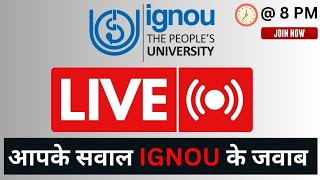 IGNOU Live By KS Tomar  IGNOU Live 2024  WhatsApp Number 8595353903  KS TOMAR  ignoulive [upl. by Letram185]