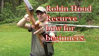 How to shoot a recurve bow for beginners [upl. by Nnahtebazile624]