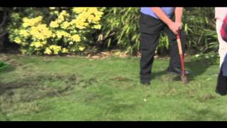 Autumn lawn care talk October 2014 by our expert Alan Goold [upl. by Tyika]