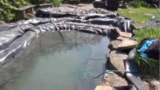 Wildlife Pond Rebuild in Ponteland  Near Newcastle  by Pondguru [upl. by Atiuqan]