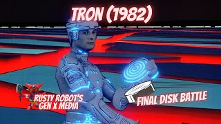 Tron 1982  Rusty Robot’s Gen X Media  Final Disk Battle [upl. by Yzzik487]