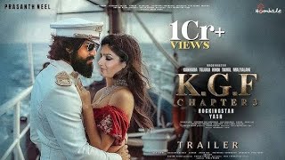 KGF Chapter 3  Hindi Trailer  Rocking Star Yash Raveena Tandon Prashanth Neel Prabhas [upl. by Blondell705]