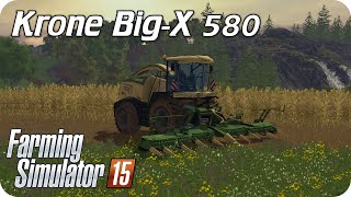 12 Farming Simulator 15  Mody Na Szybko  Sieczkarnie KRONE BIGX 580 [upl. by Falzetta]