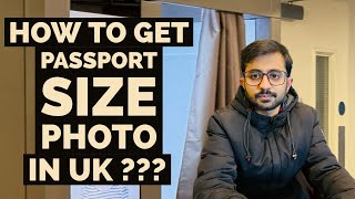 Step by Step Guide to Getting Passport Size Photos in UK  Life in UK 🇬🇧 [upl. by Kirit]