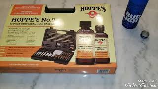 Hoppes No9 62 Piece Gun Cleaning KitChristmas Gift From My Son [upl. by Ihpen555]