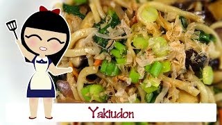 Simple and Tasty Yaki Udon [upl. by Rosalinda]