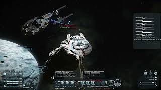 Space Engineers 2023 New Pathfinder Class VS Reliant Class and USS Carnegie [upl. by Zoie835]