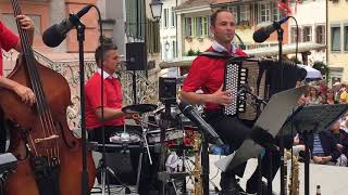 Carlo Brunners Superländlerkapelle  Urs Lötscher  sToggeburg ab  Bischofszeller Rosenwoche2018 [upl. by Danita546]