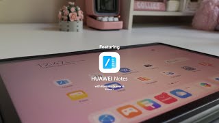 HUAWEI Notes Tutorial amp Walkthrough  HUAWEI MatePad 11 PaperMatte Edition Digital Journaling [upl. by Chaiken422]