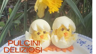 PULCINI DELIZIOSI PER PASQUA🐣🐣 Antipasti di Pasqua [upl. by Jilli]