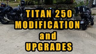 TITAN 250 modification and Upgrades [upl. by Rabin]