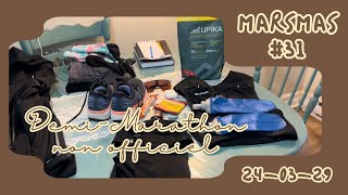 MARSMAS 31  DEMI MARATHON NON OFFICIEL  29 mars [upl. by Nuahsyd679]