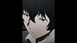 Dazai with this song 😳 dazai bsd bungostraydogs bungoustraydogs anime edit [upl. by Eerb429]