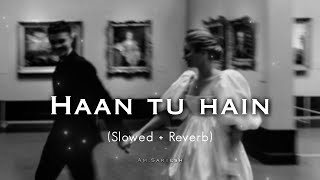 Haan Tu Hain Slowed  Reverb KK  Amsarxesh [upl. by Harrad]