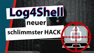 Log4Shell Wie funktioniert der Log4J Angriff [upl. by Nerrawed]