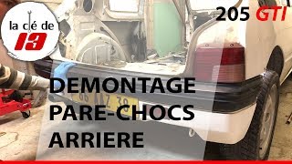 DEMONTAGE PARE CHOCS ARRIERE ET PRESENTATION OUTILLAGE [upl. by Nnylecoj]