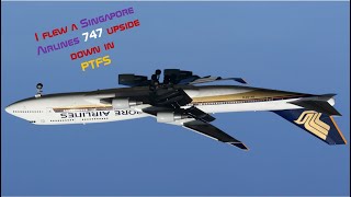 When your Best friend flies the plane PTFS Boeing 747 [upl. by Annonyw]