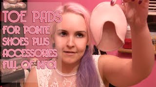 Toe Pads For Pointe Shoes ALL YOU NEED TO KNOW Toe Padding Pointe Shoe Accessories [upl. by Ecirehs407]