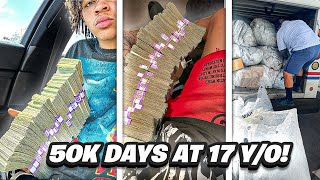 I MADE 50K IN 1 HOUR AT 17 VLOG  PO BOX OPEN [upl. by Oriaj]