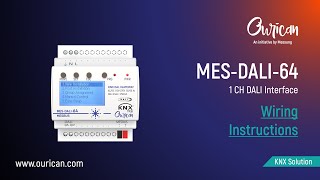 MESDALI64  Wiring Instructions  Messung Ourican  OuricanAutomation [upl. by Herc992]