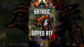 SATANIC TIPPED ATF shorts dota2 dreamleague dota2highlights dotaneverdies [upl. by Ines967]