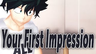 MMD ヒロアカ BNHA Your First Impression Yamashita Daiki and Okamoto Nobuhiko [upl. by Chak]