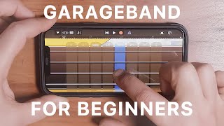 Making Beats with GarageBand on iPhone [upl. by Belford777]