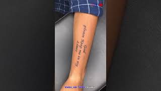 Sir ka Tattoo kaisa laga  Hand tattoo trending trendingshorts youtube youtubeshorts ytshorts [upl. by Stubbs]