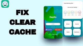 How To Fix And Solve Clear Cache On Daylio Journal App  Final Solution [upl. by Nwotna]