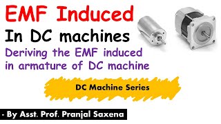 L14 EMF induced in DC machine [upl. by Ahseinek]